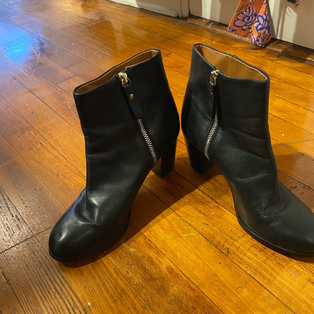 & Other Stories Black Heeled Boots sz. 9.5